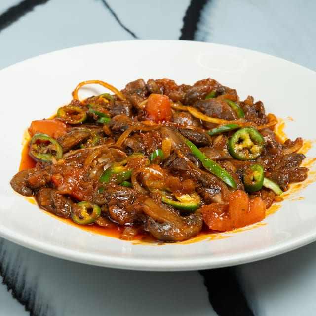Inguday Tibs (Mushrooms).